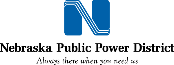 Nebraska Public Power District logo: Always there when you need us